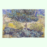 Trees Shrubs Asylum Garden Vincent Van Gogh kitchen towels