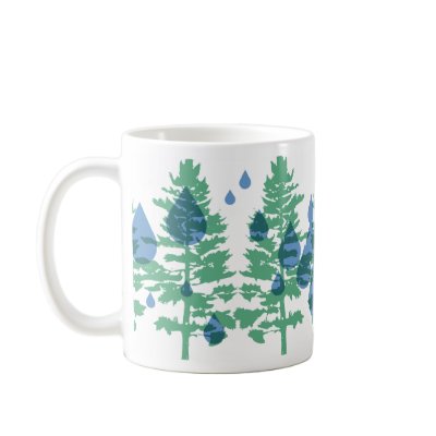 Trees, Water, Life, Mug by lovethatmug