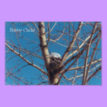 Treetop Chalet (with title) - poster posters