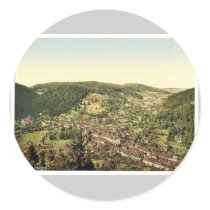 Treiberg from Dreikaiserfalsen, Black Forest, Bade Sticker