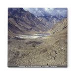 Trekking in the Karakorams, northern Pakistan Fridge Magnets