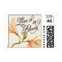 Trellis - Love is in Bloom - 4C - Orange Stamps