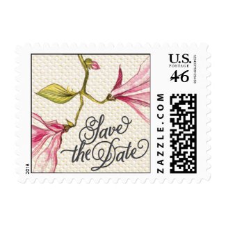 Trellis - Save the Date - 4C - Pink Postage
