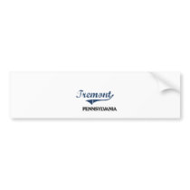 Tremont Pennsylvania City Classic Bumper Sticker