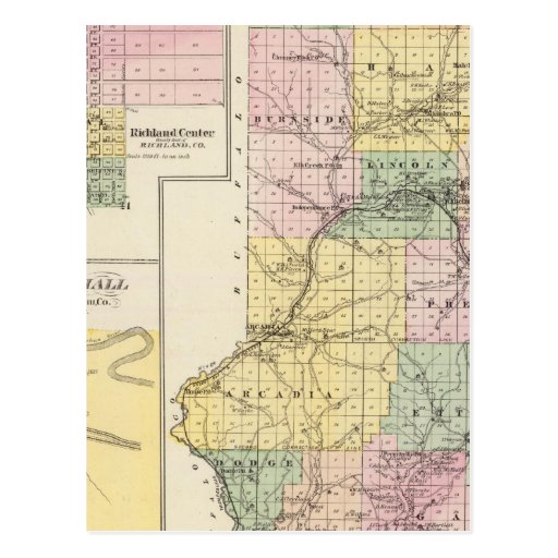 Trempealeau County, Wisconsin Post Card