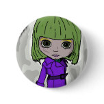Trench Coat Blythe Pinback Buttons