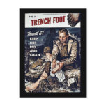 Trench Foot postcards