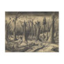 Trench in Campholz Woods Post Card