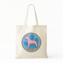 Trendy American Pit Bull Terrier Tote Bags