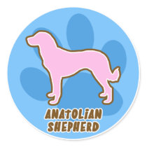 Trendy Anatolian Shepherd Stickers