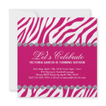 Trendy and Hip Sweet Sixteen Party Invitation