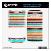 Trendy aztec BlackBerry skin