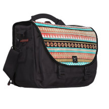 Trendy aztec laptop computer bag