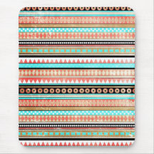 Trendy aztec mouse pads