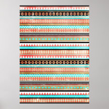 Trendy aztec print