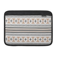 Trendy Aztec Tribal Print Geometric Pattern Almond Sleeve For MacBook Air
