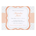 Trendy Baby Dedication Christening Invitation