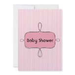 trendy Baby shower Invitation