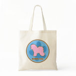 Trendy Bichon Frise Tote Bags