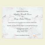 Trendy Birdcages And Flowers Wedding Invite invitations