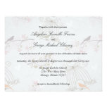 Trendy Birdcages And Flowers Wedding Invite
