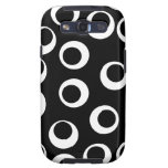 Trendy black and white retro design. galaxy s3 covers