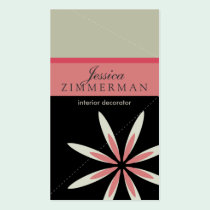 Trendy Bliss Blushing Pink Business Card business cards