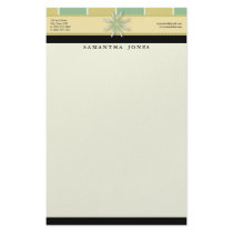 Trendy Bliss Oasis Customized Stationery