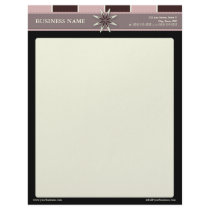 Trendy Bliss Sweetheart Customized Letterhead