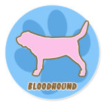Trendy Bloodhound Stickers