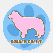 Trendy Border Collie Stickers