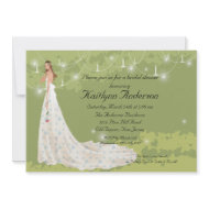 Trendy Bride Bridal Shower Invitation invitation