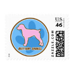 Trendy Brittany Spaniel postage