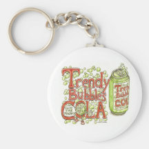 Trendy Bubbles Cola Key Chains