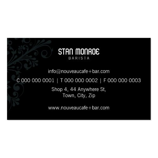 TRENDY BUSINESS CARD :: elemental 1L (back side)