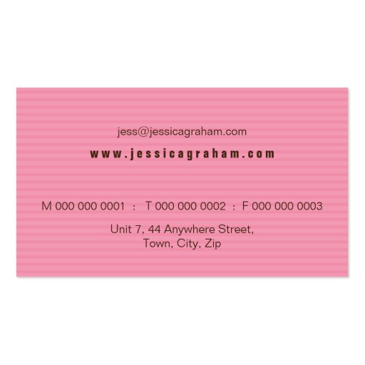 TRENDY BUSINESS CARD :: radiate 5L (back side)