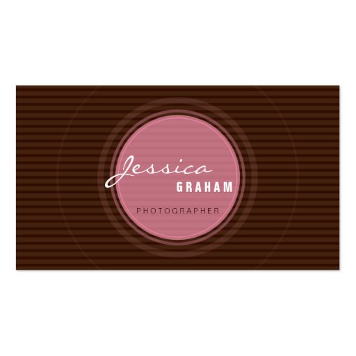 TRENDY BUSINESS CARD :: radiate 5L (front side)