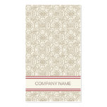 Trendy Business Cards :: Charming (cream)