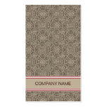 Trendy Business Cards :: Charming (earth w/red acc