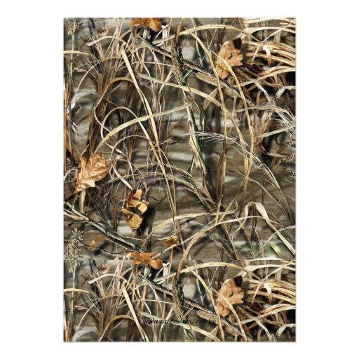 Trendy Camo Classic Elegant Graduation Invitation