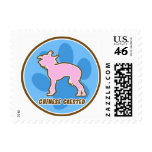 Trendy Chinese Crested postage