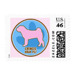 Trendy Chinese Shar Pei postage