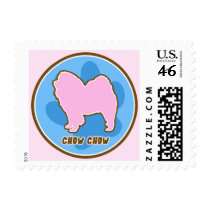 Trendy Chow Chow postage