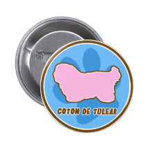 Trendy Coton de Tulear Pin