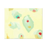 Trendy Cream>Abstract Art Prints Stretched Canvas Print
