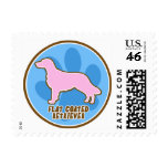 Trendy Flat Coated Retriever postage