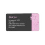 Trendy Floral Pattern Return Address Label