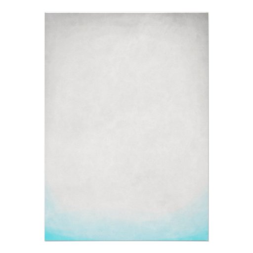 Trendy Floral Teal Wedding Invitations