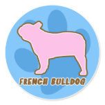Trendy French Bulldog Stickers