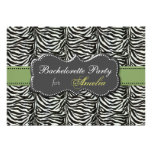 trendy green Bachelorette Party Invitations